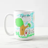 Add your Child's Artwork to this Coffee Mug