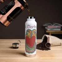 Heart the Beat: Doodles for Music Lovers Water Bottle