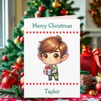 Cute Merry Christmas Child's | Word Search Inside Holiday Card