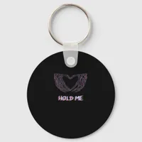 Hold Me Classic - Skeleton Hand Heart Keychain