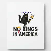 No Kings In America We The People Political Minima Plaque