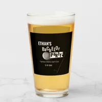 Golf Party - Bachelor Party Golfers Classic White Glass