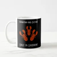 Distressed Cajun Louisiana-Crawfish Coffee Mug