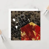 House on fire - Bonne fete papa
