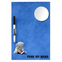 Time to Read Bear Mirror and Pen Dry Erase Board