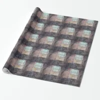 Back alley view wrapping paper