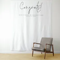 Congrats Class 2024 College Grad Photo Backdrop