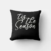 Tis The Season Classical Design Throw Pillow