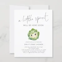 Budget Cute Little Sprout Baby Shower 