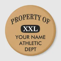 Property of XXL Your Name Magnet