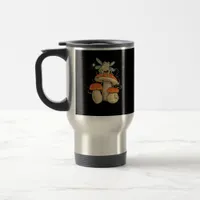 Cute Cottagecore Aesthetic Mushroom Frog Goblincor Travel Mug