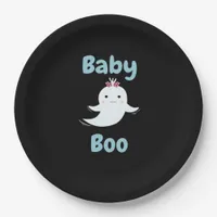 Baby Boo Cute Halloween Kids Or Couples Gift Paper Plates