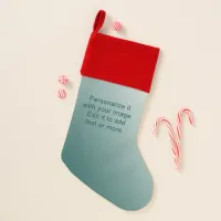 Customize Name Photo Artwork Christmas Stocking