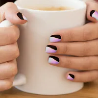 Rainbow Agate Stone Minx Nail Art