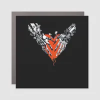 Holding Heart Classic Design Car Magnet