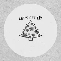 Let's Get Lit Christmas Tree Holiday Lights Essent Patch