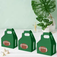 Football First Year Down 1st birthday Favor Boxes