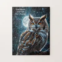 Owl of Wisdom Jigsaw Puzzle