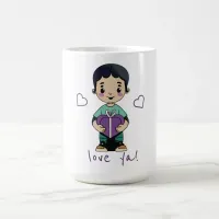 Cute Boy Kiss Coffee Mug