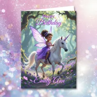 Wishing you a Magical Birthday | Fairytale Girl's  Card