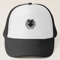 Skeleton Heart Hands Funny Playful Mood Trucker Hat
