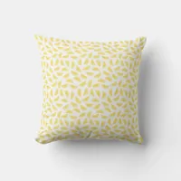 Lemon Slices Throw Pillow