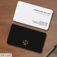 Simple Lawyer Business Card