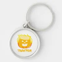 Halloween Trumpkin Funny Keychain