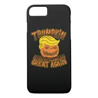 Trumpkin Make Halloween Great Again Funny Politics iPhone 8/7 Case