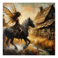 Fairy on Horseback Acrylic Print