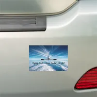 Beyond the Horizon: Concorde from Behind Car Magnet