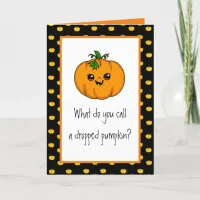 Happy Halloween | Funny Pumpkin Pun Card