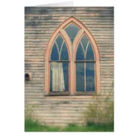 Abandoned Church Window