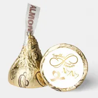 Happy Valentine's Day Together Forever Gold/White Hershey®'s Kisses®