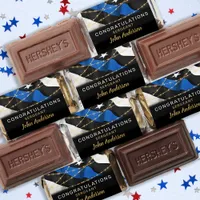 Police Officer Law Enforcement Graduation Party  Hershey's Miniatures