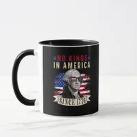 No Kings In America Since 1776 Flag Vintage Mug