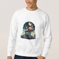 Cottagecore And Aesthetic Goblincore Mushroom Fair Sweatshirt