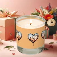 A Heart Made of Soap Bubbles Scented Candle