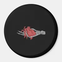 Heart Skeleton Hands  Magnet