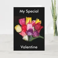 Bouquet of Tulips Card