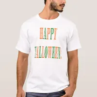 Halloween Festival Text T-Shirt