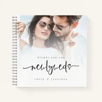 2 Photos Overlay Wishes for Newlyweds Guest Book