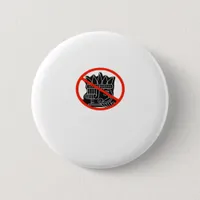 No Kings In The USA America Say No King Classic Re Button