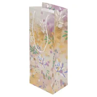 Modern Abstract  Wine Gift Bag