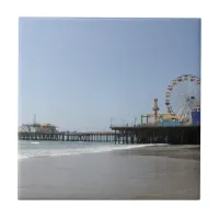 Santa Monica Pier Ceramic Tile