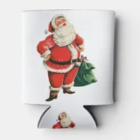 Retro Santa Can Cooler