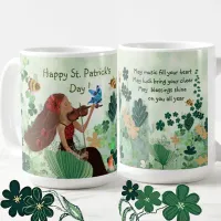 St. Patrick's Day with  Music Coffee Mug