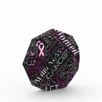 Breast Cancer Awareness Word Cloud ID261 Award