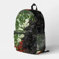 Colorful chopped Food Printed Backpack