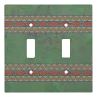 Southwest Roadrunner Sagebrush Green Light Switch Cover